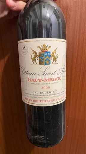 Burdeos Haut-Médoc Château Saint-Aubin 2000