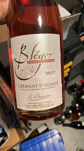 Alsace Alsace-kuohuviini Bleger Claude et Christophe Crémant Le Séducteur Ei vuosikertaa