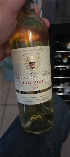 Bordeaux Loupiac Domaine S Rocs 2018