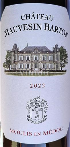 Bordeaux Moulis-en-Médoc Château Mauvesin Barton 2022