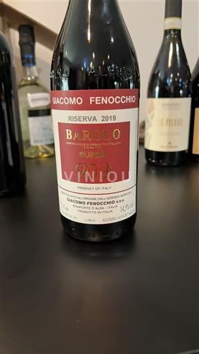 Piemonte Barolosta Giacomo Fenocchio Bussia 90 di riserva 2019