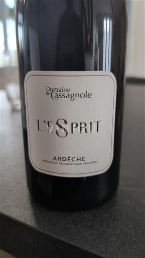 Alpy a Rhonské oblasti Ardèche Domaine Cassagnole L'Esprit 2022