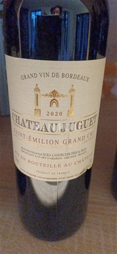 Bordeaux Saint-Émilion Grand Cru Grand Cru Château Juguet 2020