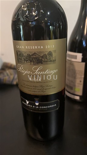 La Rioja rioja Rioja Santiago Gran Reserva 2013
