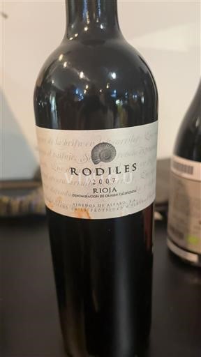 La Rioja rioja Rodiles 2007