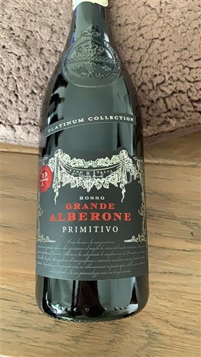 Pouilles Grande Alberone Platinum Collection Primitivo Non Millésimé
