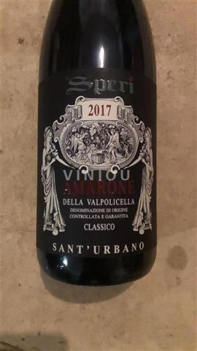 Benecija Amarone della Valpolicella Speri Sant'Urbano 2017