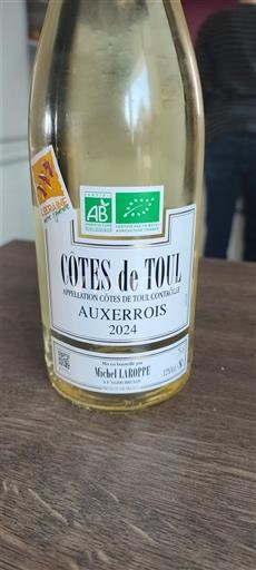 Lorena Côtes-de-toul Michel Laroppe Auxerrois 2024