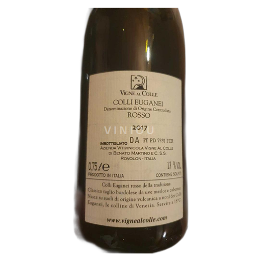 Véneto Colli Euganei Vigne al Colle Rosso colli 2017