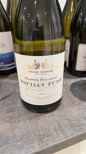 Valle del Loira Pouilly-fumé Bouchié Chatellier Premier Millésime 2022