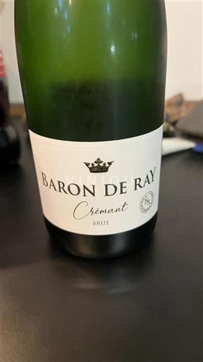 Bordeaux Crémant de Bordeaux Baron de Ray Crémant Brut Ikke årgangsbestemt