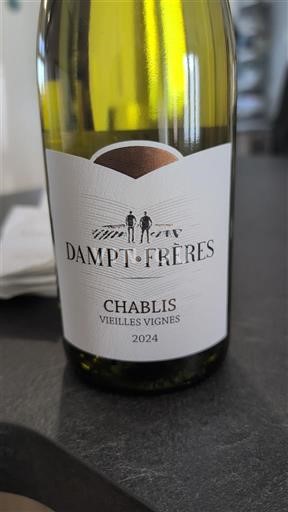 Borgonha Chablis Dampt Frères Vieilles Vignes 2024