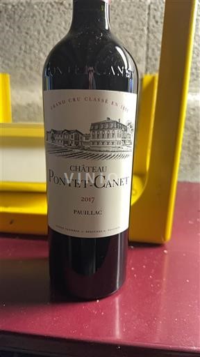 Bordeaux Pauillac Grand Cru Château Pontet-Canet 2017