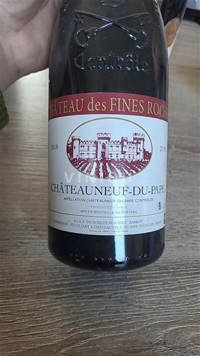 Thung lũng Rhône Châteauneuf-du-pape Château S Fines Roches 2018
