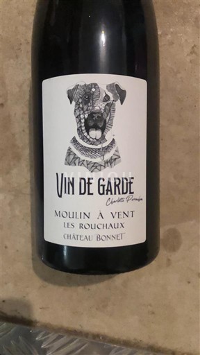 Beaujolais Moulin-à-vent Château Bonnet Vin de Garde Les Rouchaux 2019