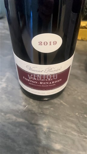 Bourgogne Corton-Renardes Grand Cru Vincent Prunier 2019