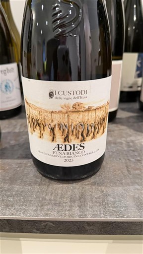 Calabrian Wines Cirò Bianco I Custodi delle vigne dell'Etna ÆDES Etna Bianco 2023