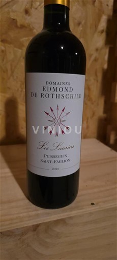 Bordeaux Puisseguin-saint-émilion Domaine Domaines Edmond de Rothschild Les Lauriers 2021