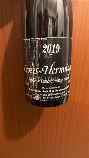 Rhône-dalen Crozes-Hermitage Dard & Ribo 2019