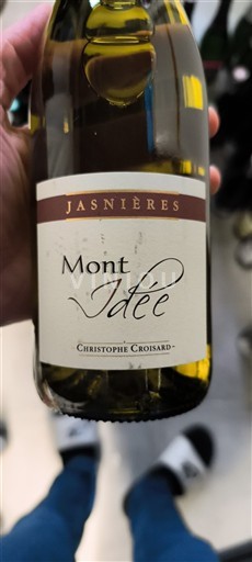 Vallée de la Loire Jasnières Christophe Croisard Mont Idée Non Millésimé