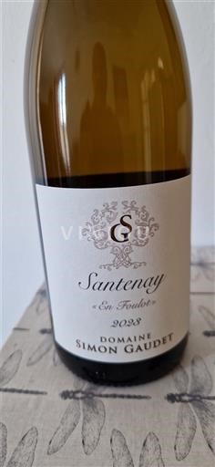 Bourgogne Santenay Domaine Simon Gaudet En Foulot 2023
