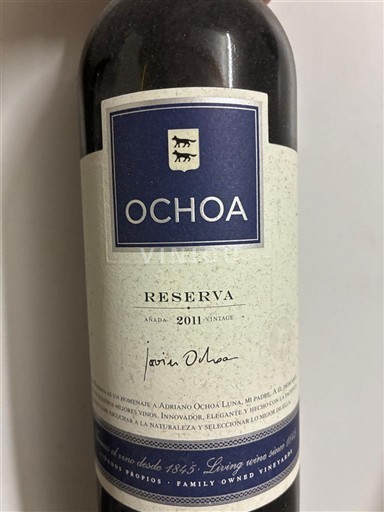 Navarra Ochoa Reserva 2011