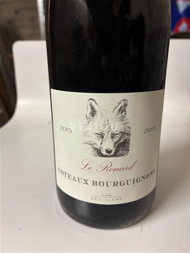 Bourgogne Bourgognebackar A & A Devillard Le Renard 2015