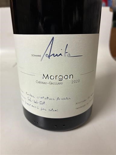 Beaujolais Morgon Domaine Anita Château-Gaillard 2020