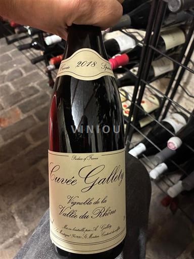 Rhônedalen Côtes du Rhône Galletly Galletly 2018