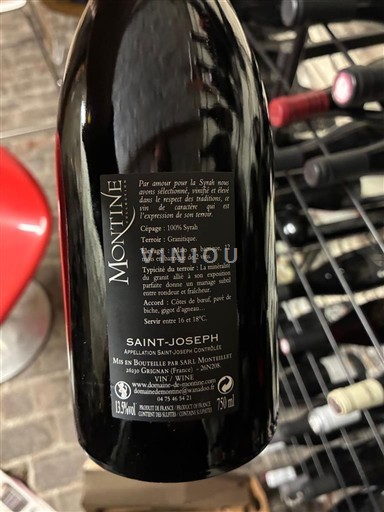 Rhône Valley Saint Joseph Montine Non-Vintage