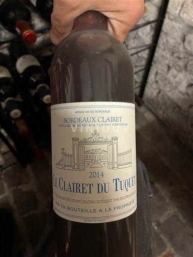 Bordeaux Bordeaux Clairet Château Le Tuquet Le Clairet du Tuquet 2014
