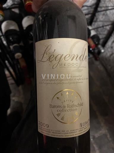 Bordeaux Médoc Barons de Rothschild (Lafite) Légende 2009