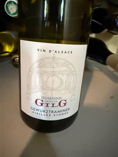Alsace Không được chỉ định Domaine Armand Gilg Vieilles Vignes Không niên vụ