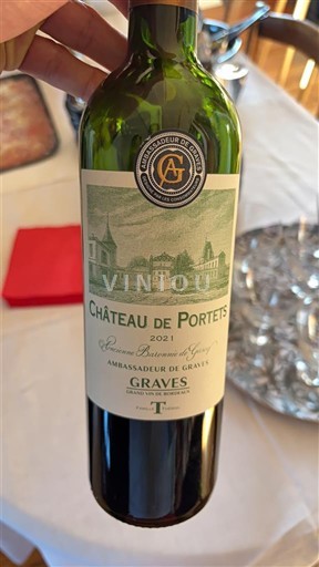 Bordeaux Graves Château Portets 2021