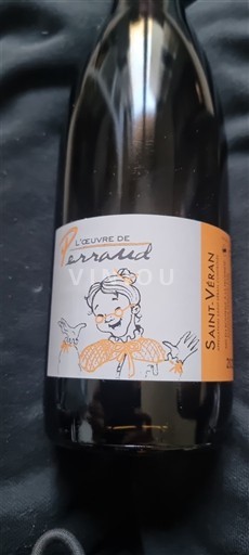 Burgundsko Saint-Véran L'Œuvre de Perraud 2023