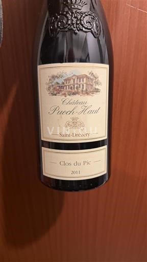 Languedoc Pic Saint-Loup Château Puech-Haut Clos du Pic 2011