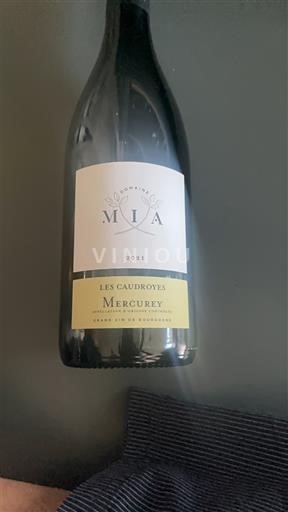Borgoña Mercurey Domaine Mia Les Caudroyes 2021