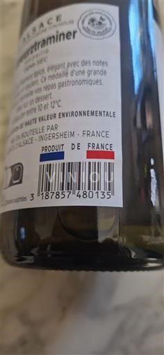 Alsace Gewurztraminer Michel Frantz Ikke årgangsbestemt