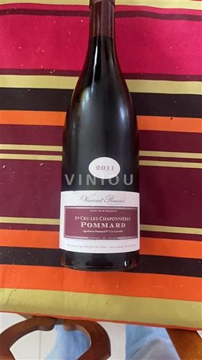 Burgund Nicht spezifiziert Premier Cru Vincent Prunier 1er Cru Les Chaponnières 2011