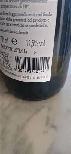 Piedmont Wines Piedmont Cantina La Colombiera Colli di luni 2023