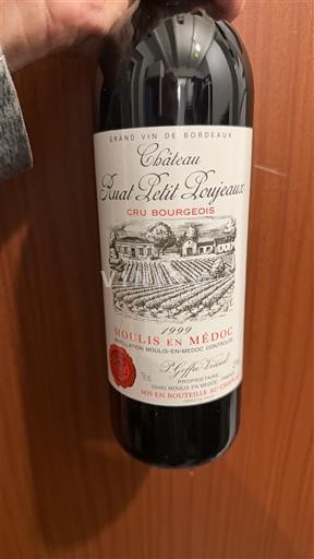 Bordeaux Moulis-en-Médoc Cru Bourgeois Château Puat Petit Poujeaux 1999