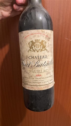 Bordeaux Pauillac Grand Cru Château Haut-Batailley 1984