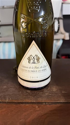 Rhônen laakso Châteauneuf-du-Pape Château La Font du Loup 2019