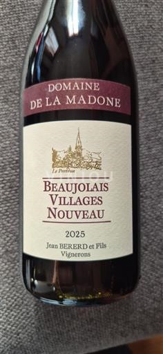 Beaujolais Unspecified Domaine La Madone Le Perréon 2025