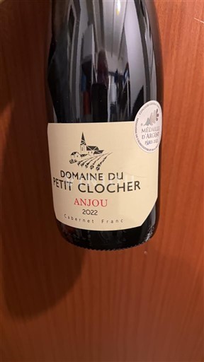 Dolina Loare Anjou Domaine Petit Clocher 2022