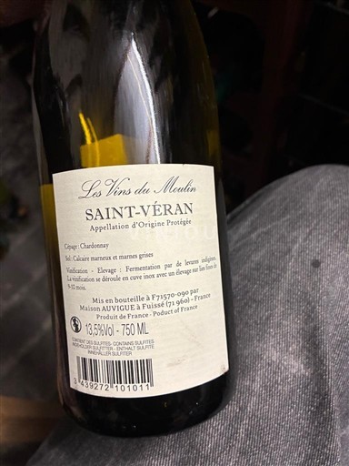 Burgundy Saint-Véran Les Vins du Moulin Non-Vintage
