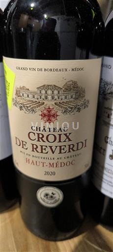 Bordeaux Haut-Médoc Château Croix de Reverdi 2020