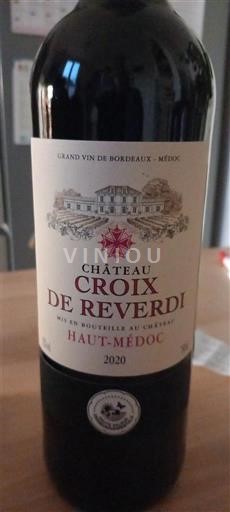 Bordeaux Haut-Médoc Château Croix de Reverdi 2020