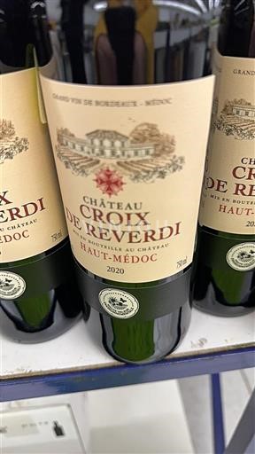 Bordéus Haut-Médoc Château Croix de Reverdi 2020