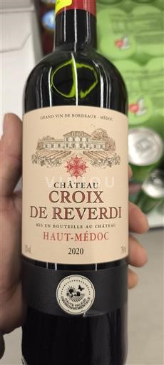 Bordeaux Haut-Médoc Château Croix de Reverdi 2020